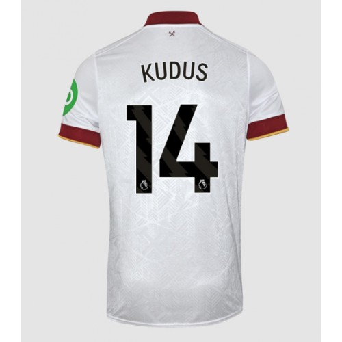 Fotballdrakt Herre West Ham United Mohammed Kudus #14 Tredjedrakt 2024-25 Kortermet